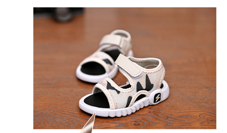 Summer Children's Shoes Fashion Lightweight Soft Flat Boy Sandals