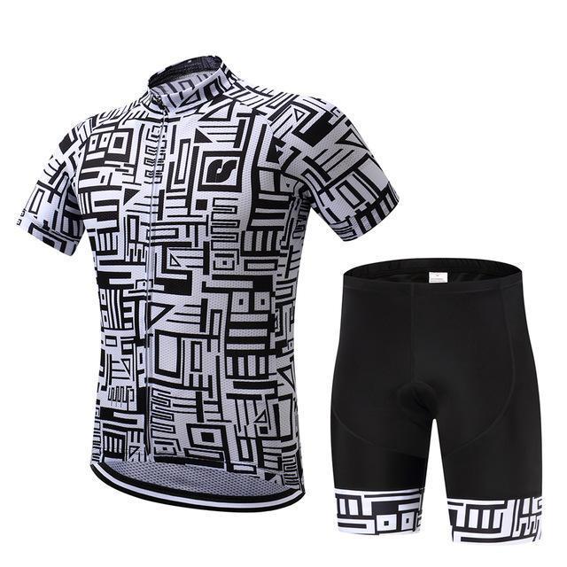 Cycling Set - BlackWhite