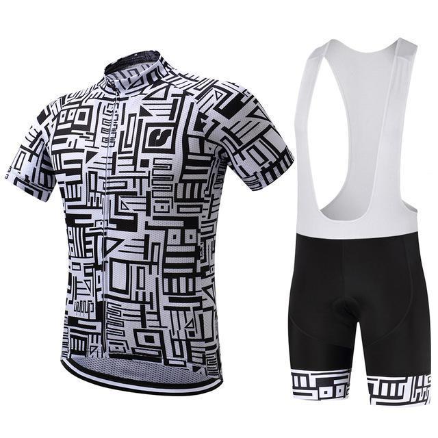 Cycling Set - BlackWhite