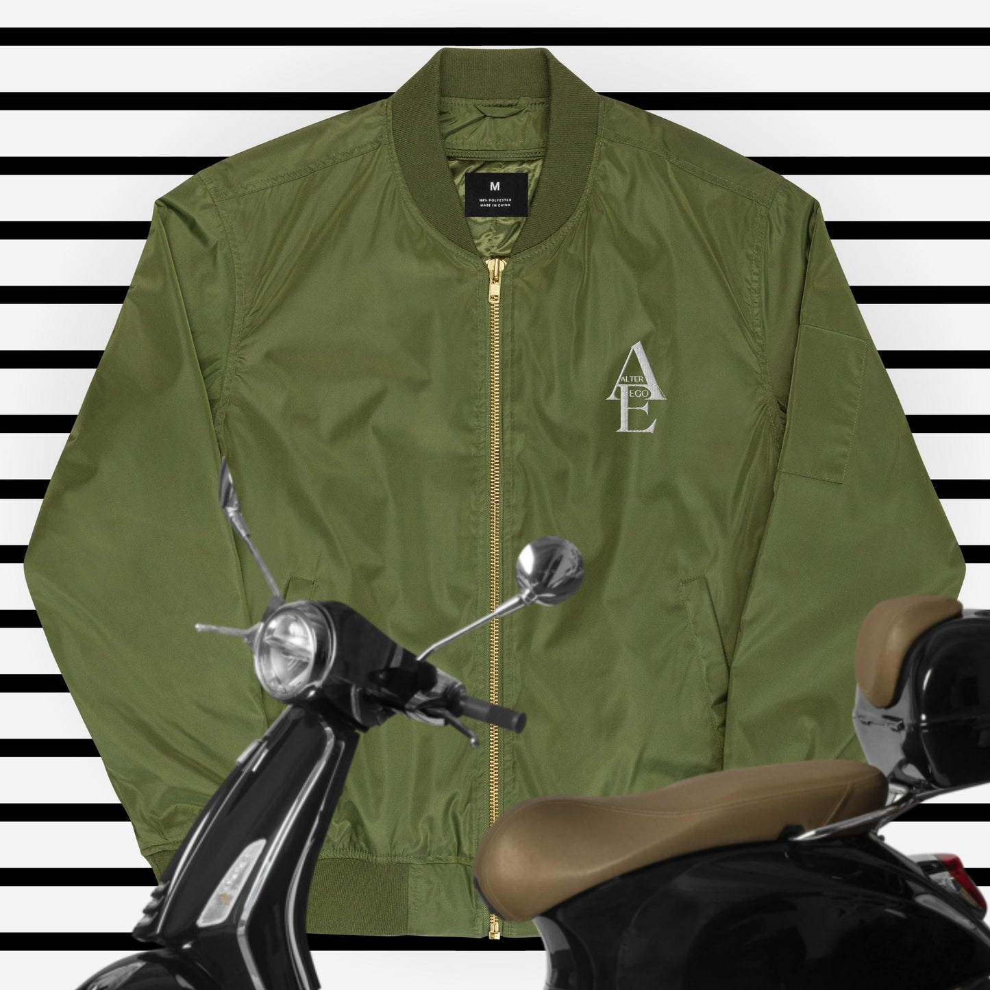 VESTE BOMBER RECYCLEE ALTER EGO